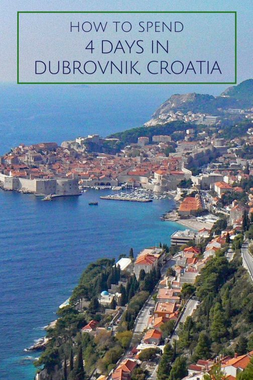 How to Spend Four Days in Dubrovnik Croatia Savored Journeys