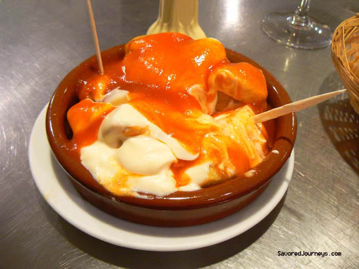 How to Do a Madrid Tapas Crawl: Where & What to Eat 12 Patatas bravas
