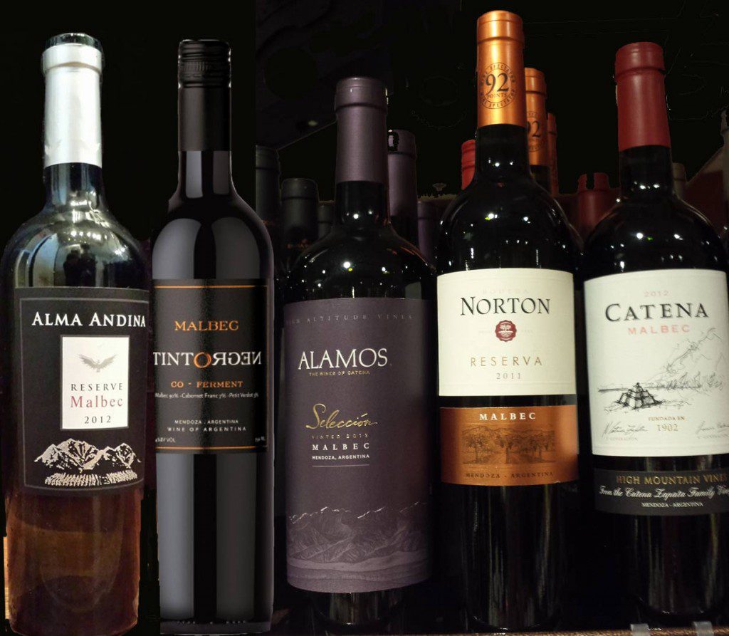 Recommended wines