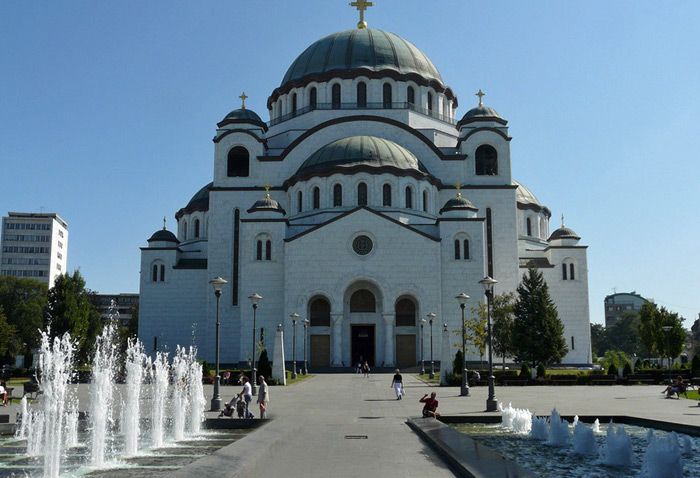 The Cathedral of Saint Sava in Belgrade, Serbia