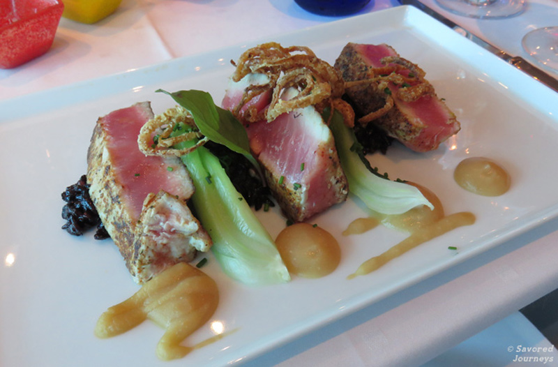 the experience with specialty dining on Celebrity cruises