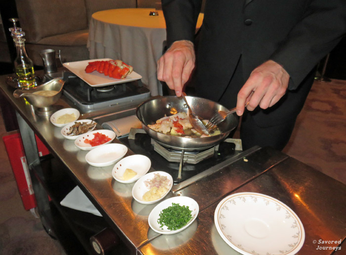 Tableside cooking