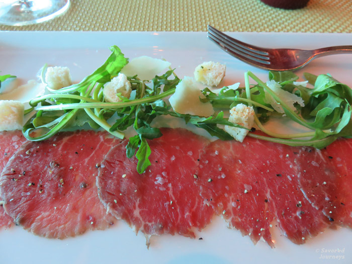 Why You Should Pay Extra For Specialty Dining on Celebrity Cruises 18 Beef Carpaccio