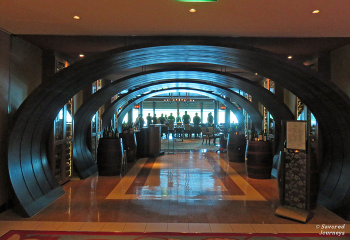 Why You Should Pay Extra For Specialty Dining on Celebrity Cruises 9 The entrance to Tuscan Grille