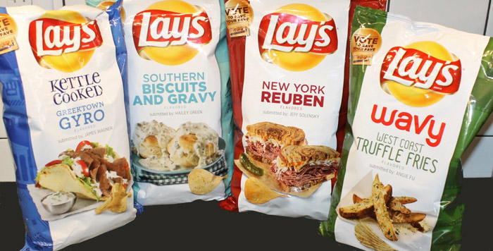 2015 Lay's Do Us a Flavor finalists in the U.S.