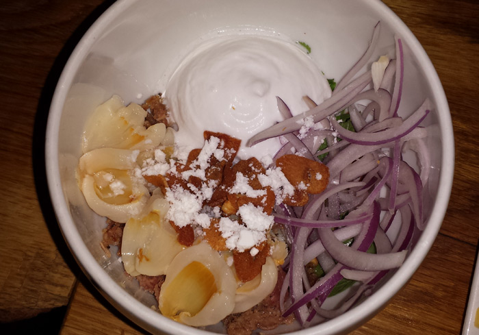 15 Unconventional Things To Do in Washington DC 7 The coveted sausage and lychee salad
