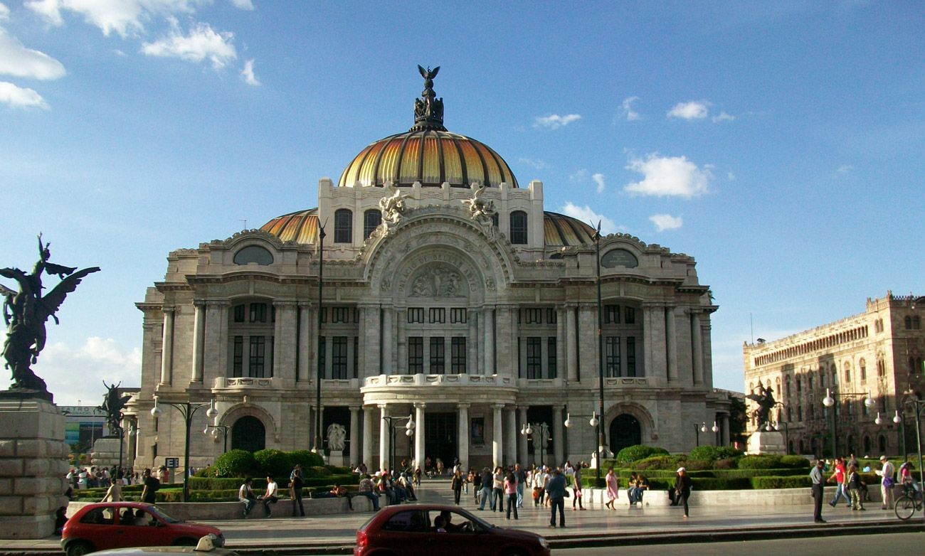 Mexico City Bella Artes building