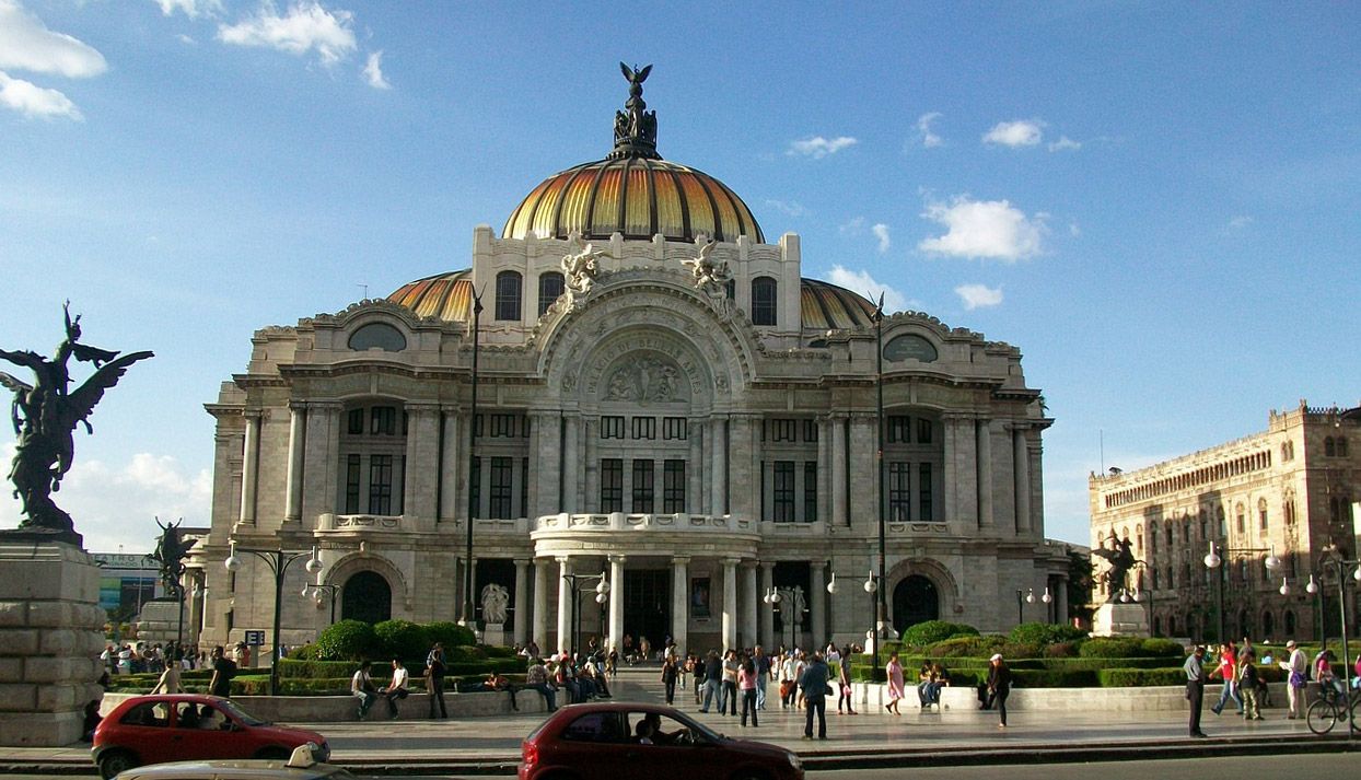 Mexico City Bella Artes building