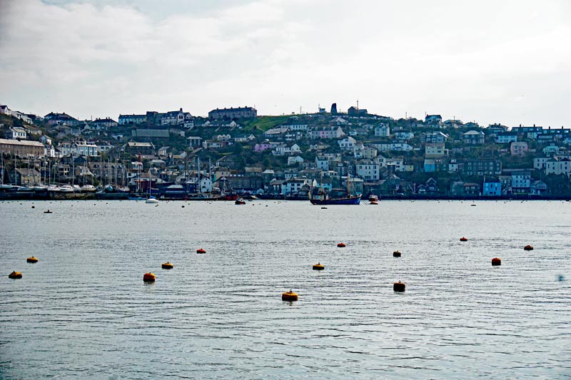 The waterside town of Fowey