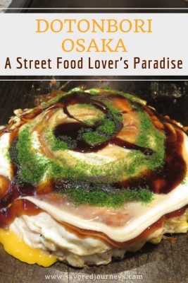 If you've never tried Okonomiyaki, you have to get yourself to Dotonbori Street in Osaka Japan - the street food mecca.