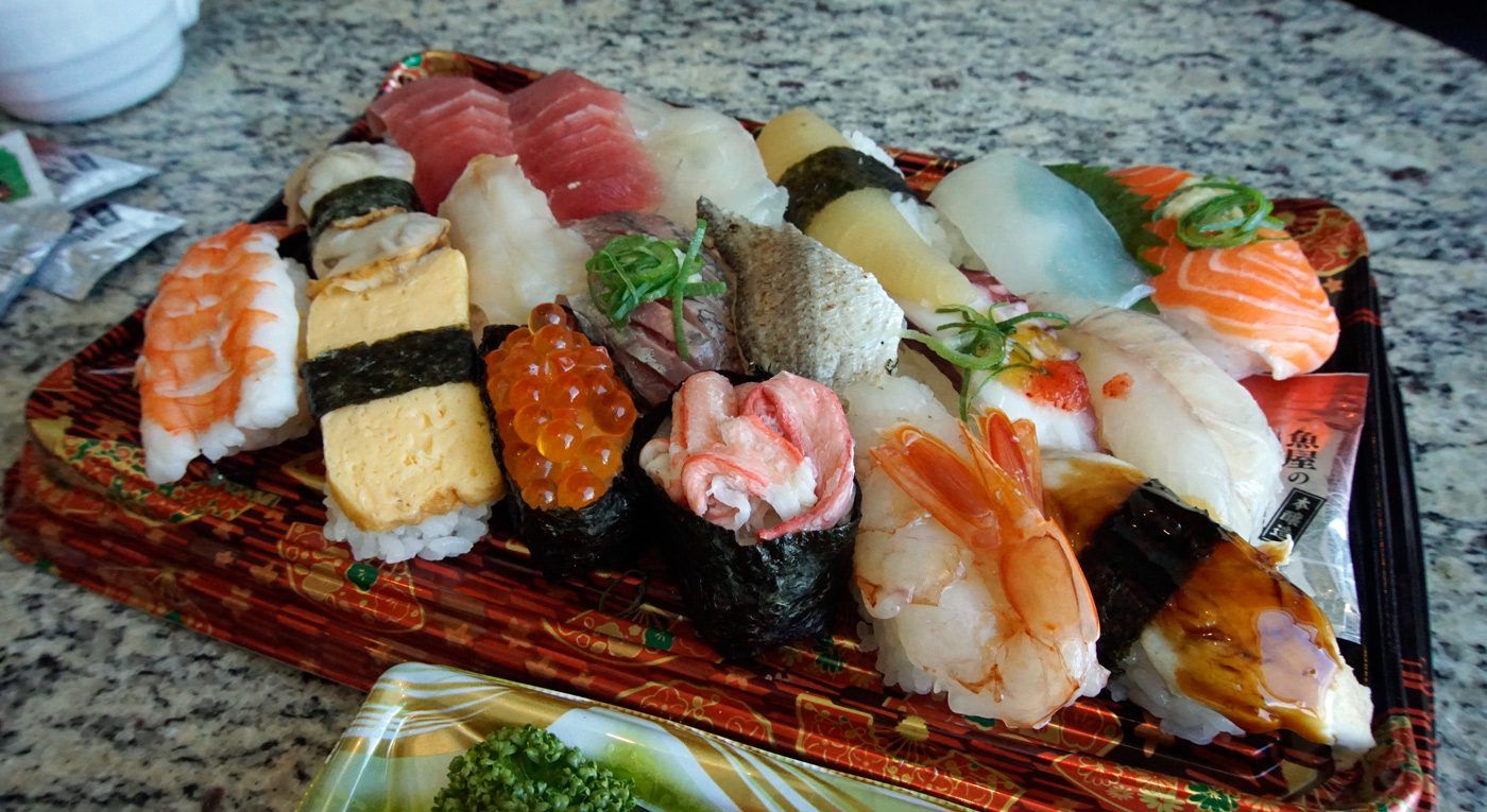 Sushi in Japan