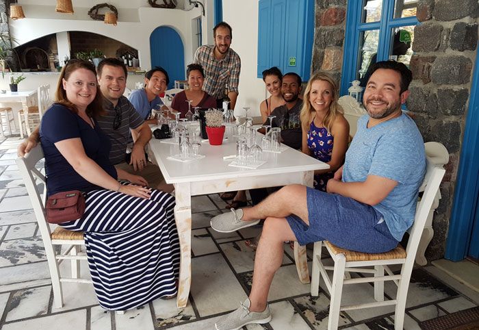 Solo Travel vs Group Travel: Which One is Right for You? 10 Our wine tour group - a bunch of really fun people!