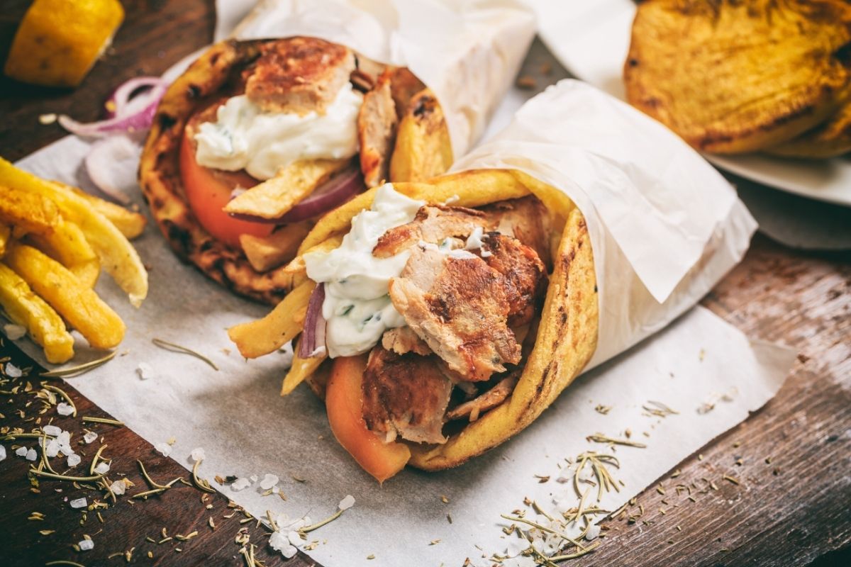 Gyros - foods you must eat and drink in Greece