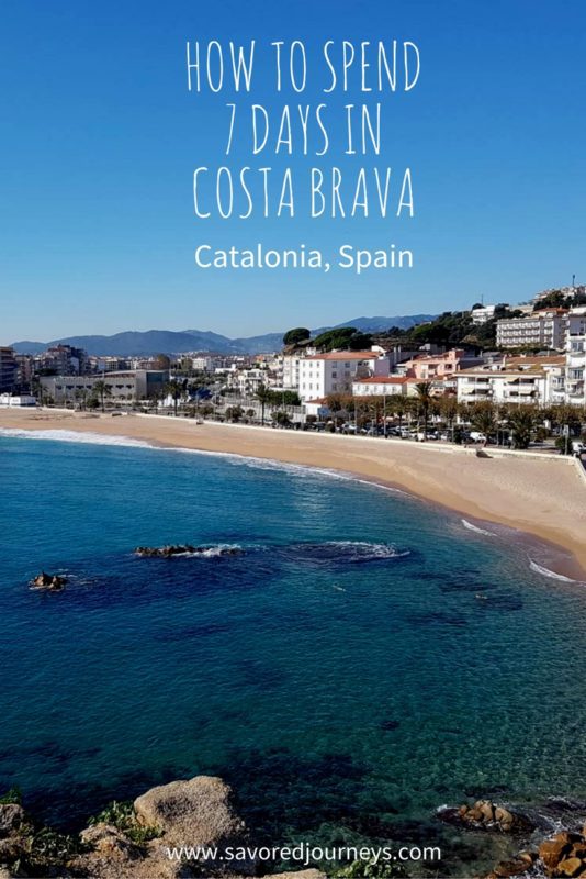 How to spend 7 days in Costa Brava in Catalunya Spain - the perfect itinerary to see it all