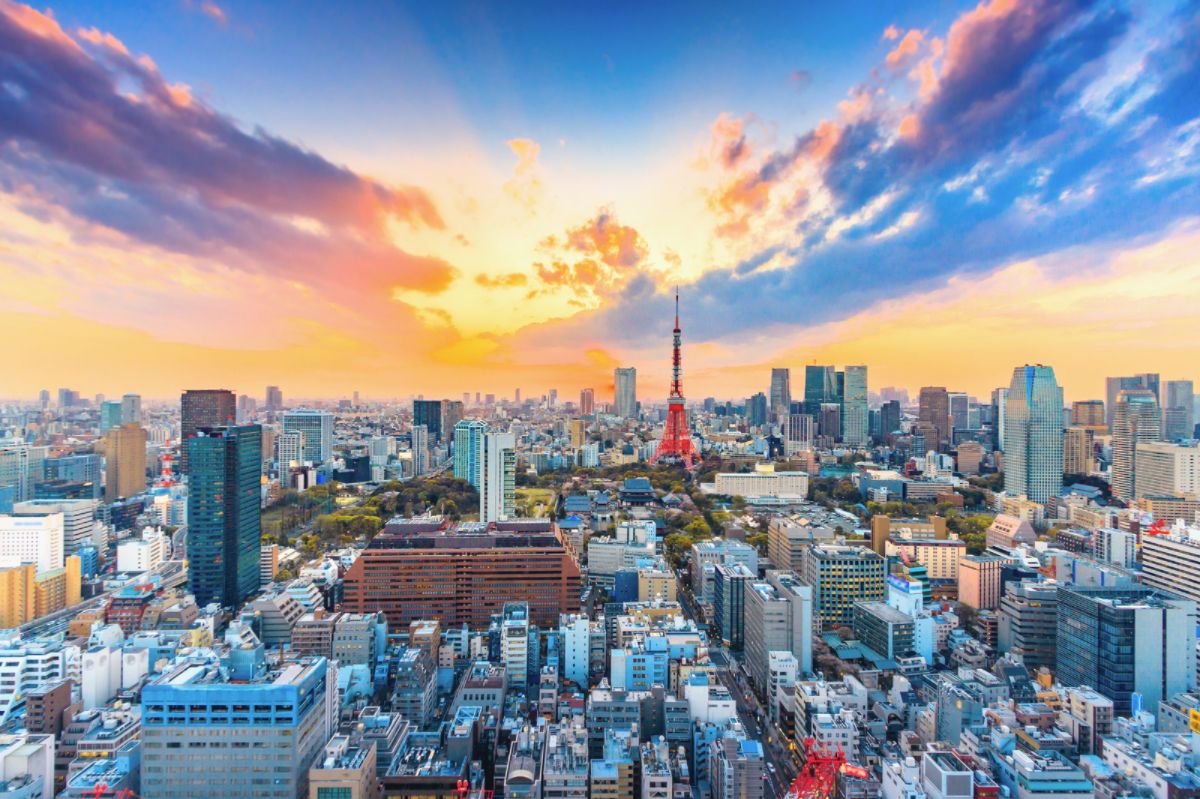 tokyo city skyline