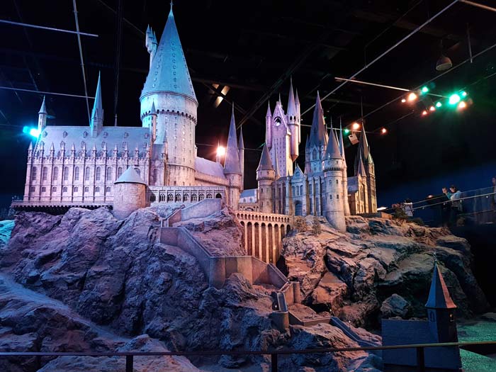 Hogwarts Castle model 