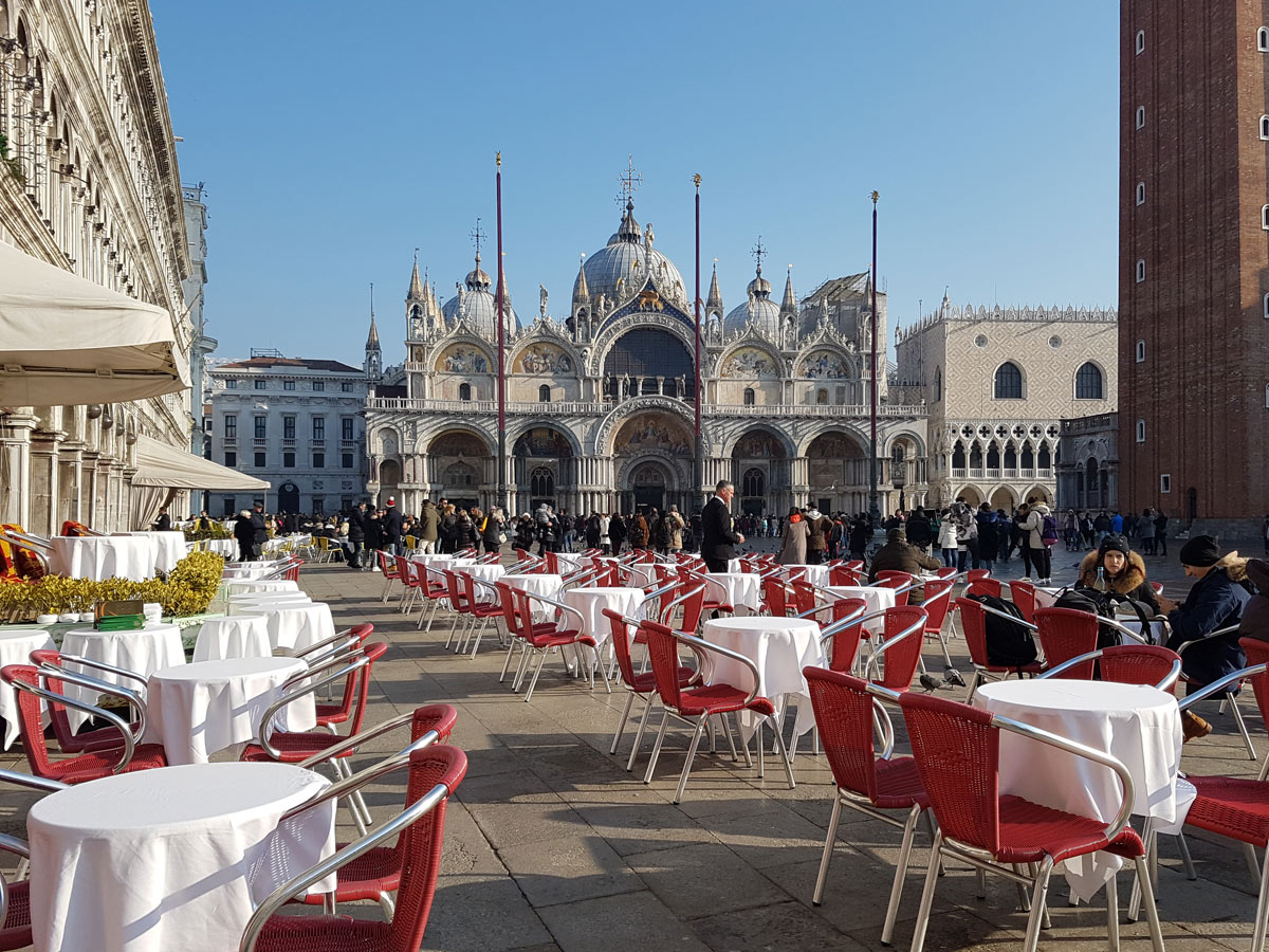 Restaurant in St. Mark's Square