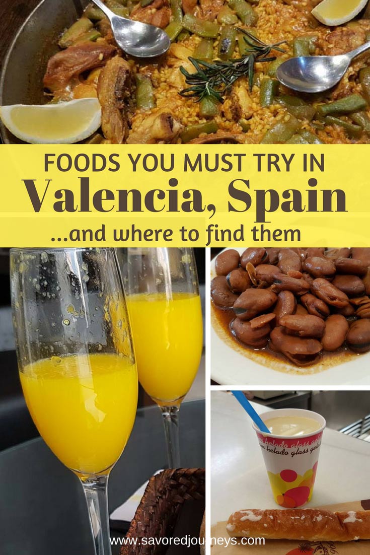 Foods you must try in Valencia Spain and where to find them