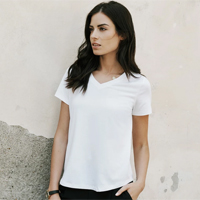 Comfortable and Stylish Travel Clothes for Women 9 Bluffworks tshirt
