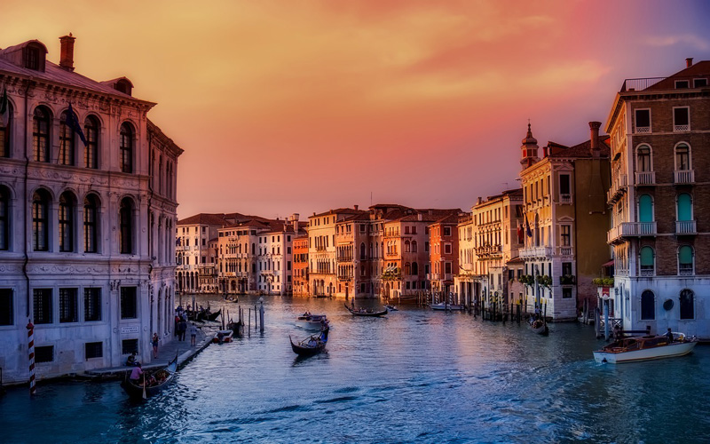 Grand Canal in Venice, Italy