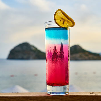 Captain America cocktail