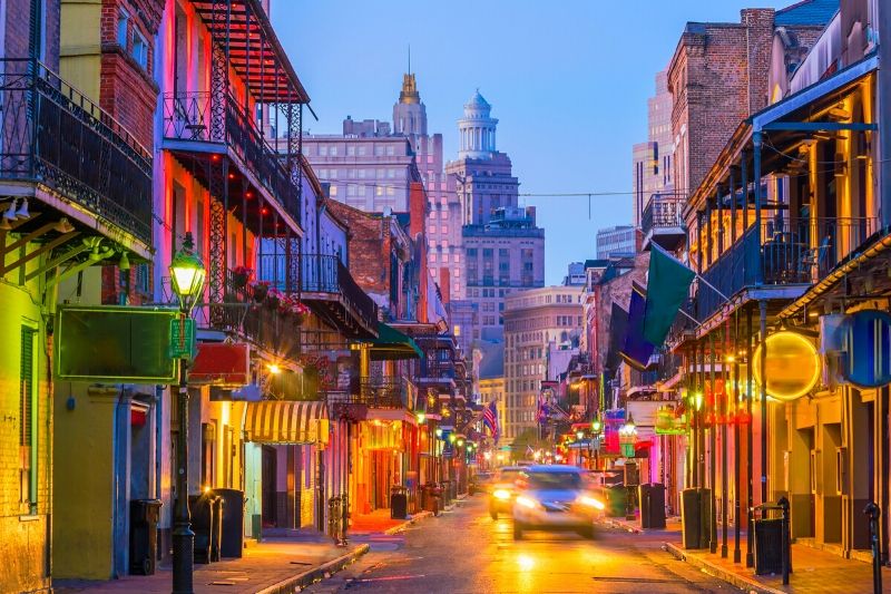 New Orleans Bourbon Street