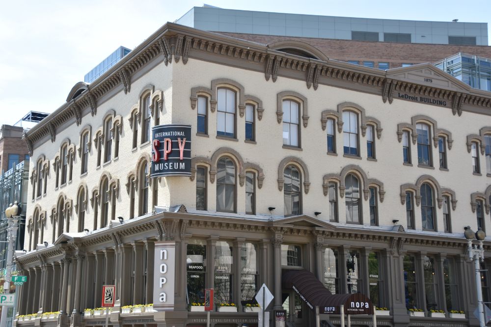 International spy museum in Washington DC