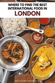 international food in london