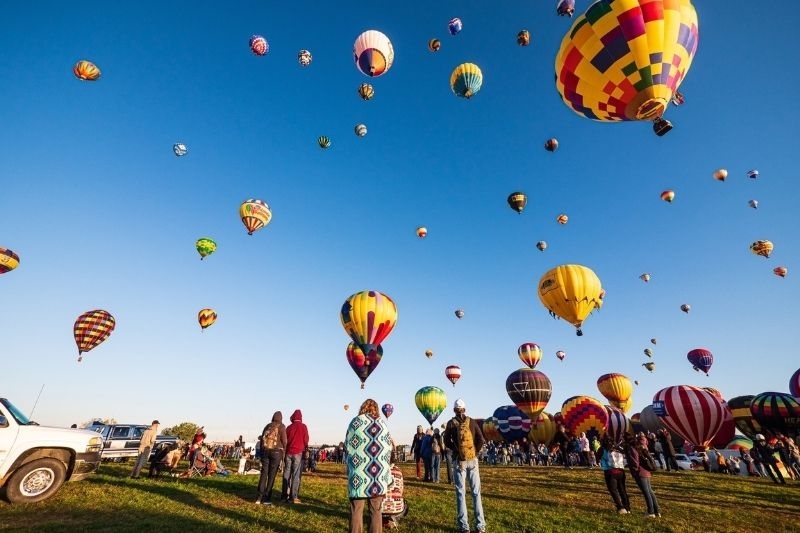 Balloon Fiesta in USA