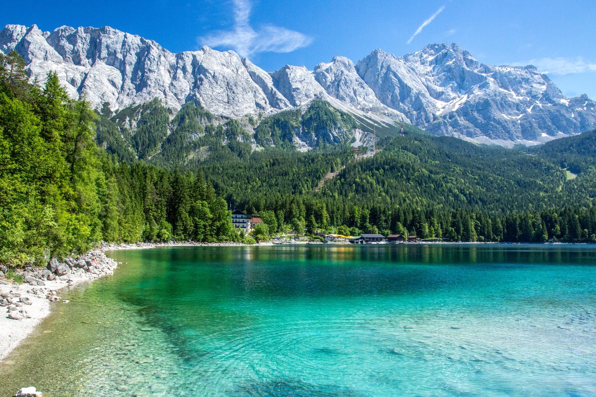 Eibsee, beautiful places in Germany