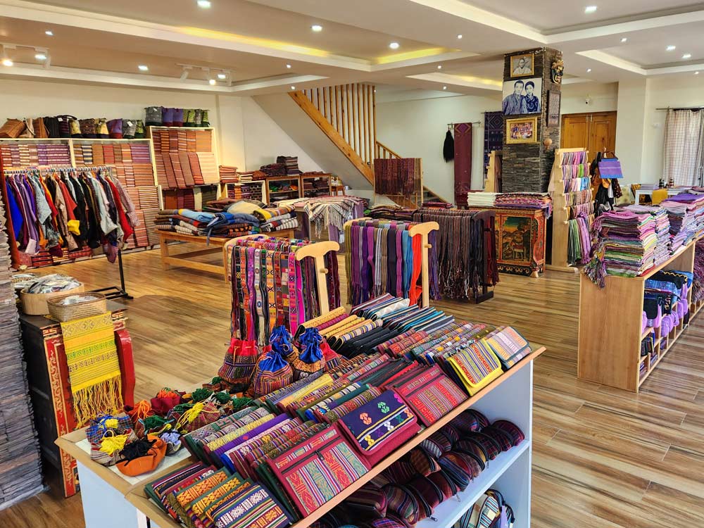 Thimphu Textile store