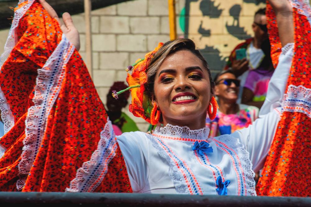 Mujer Carnaval in Barranquilla