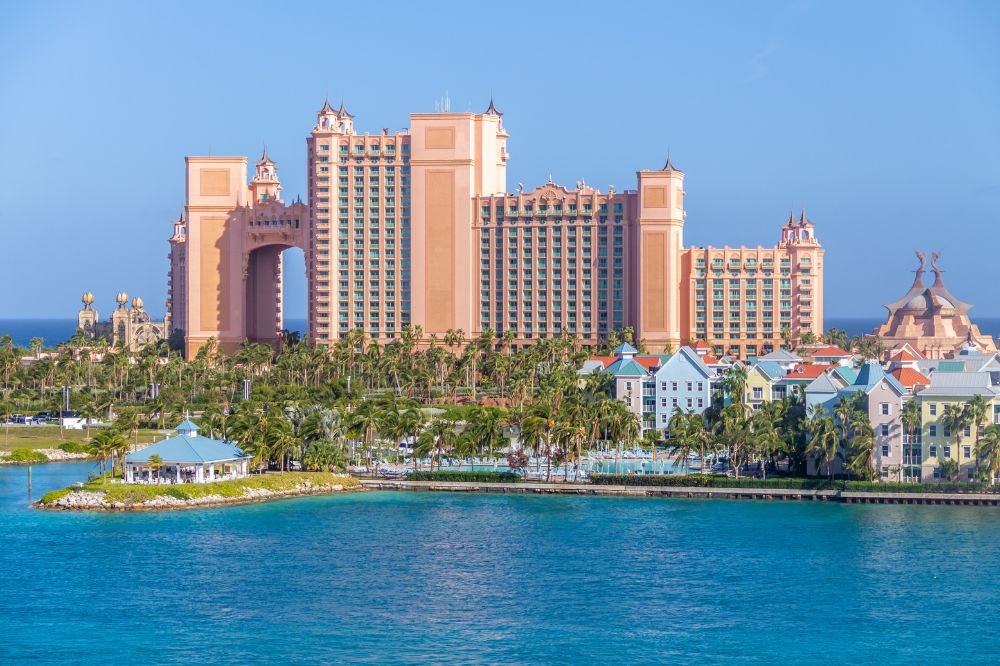 Atlantis hotel on Paradise Island, Bahamas