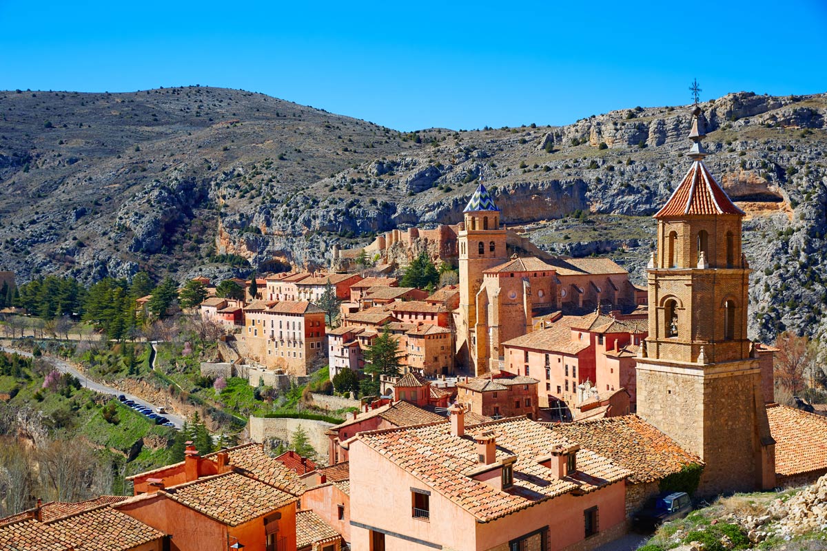 10 Beautiful Cities in Spain to Visit This Year 8 Albarracin Spain