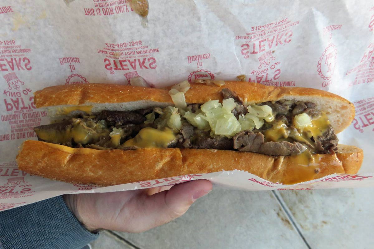 21 Top Food Cities in the U.S. 6 Pat's Cheesesteak