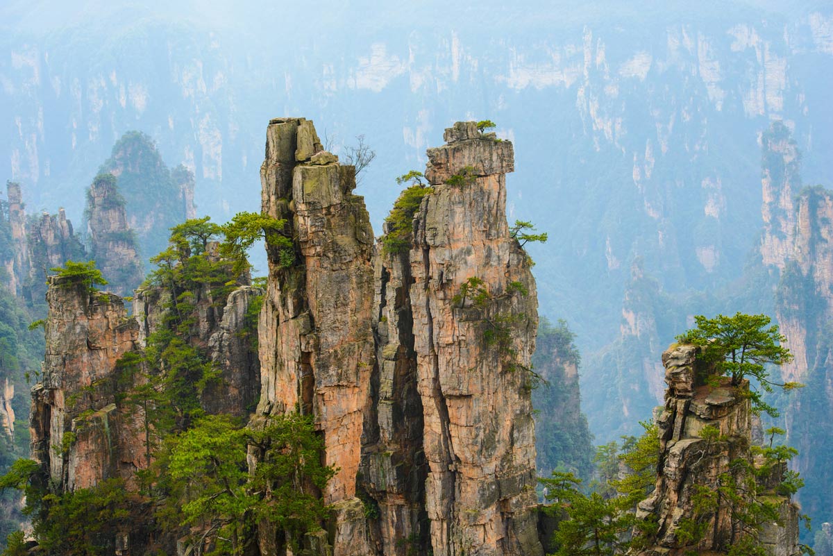 10 of the World's Most Unusual Landscapes You Need to See 5 Wulingyuan Scenic Area