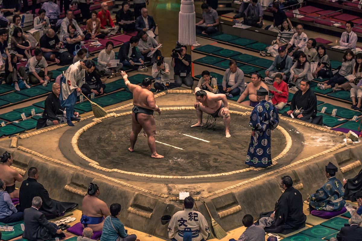 Sumo Wrestling Match