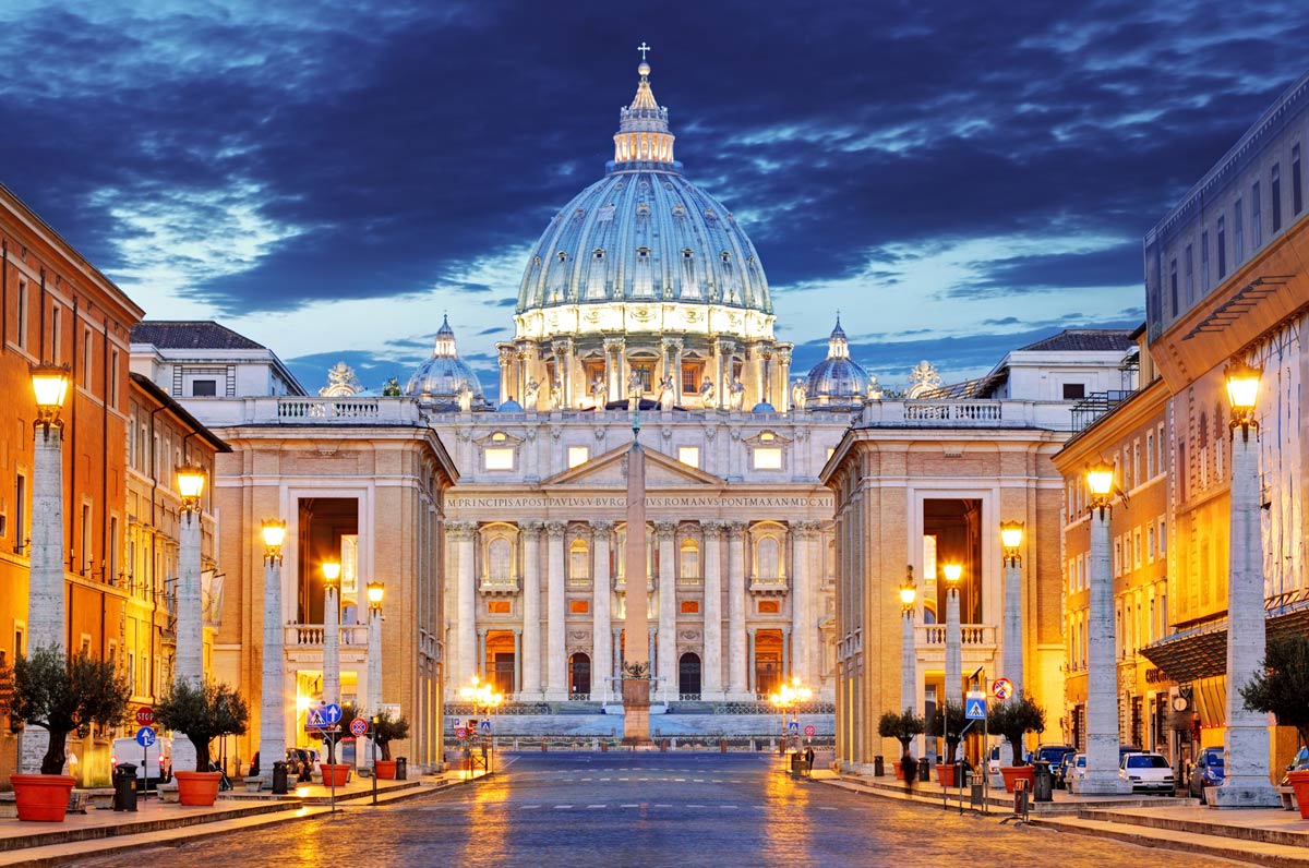 Top 10 Most Photographed Destinations on Instagram 7 St. Peter's Basilica, Italy