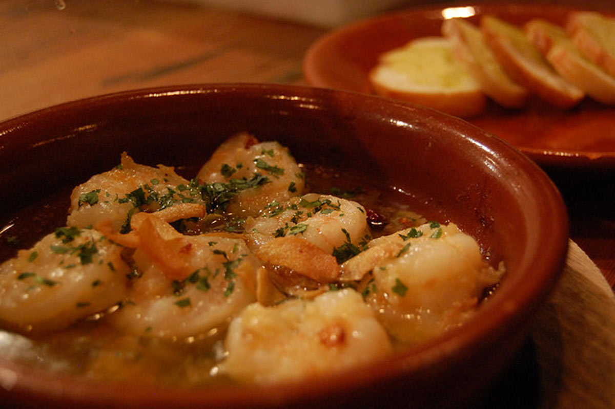 gambas in Spain