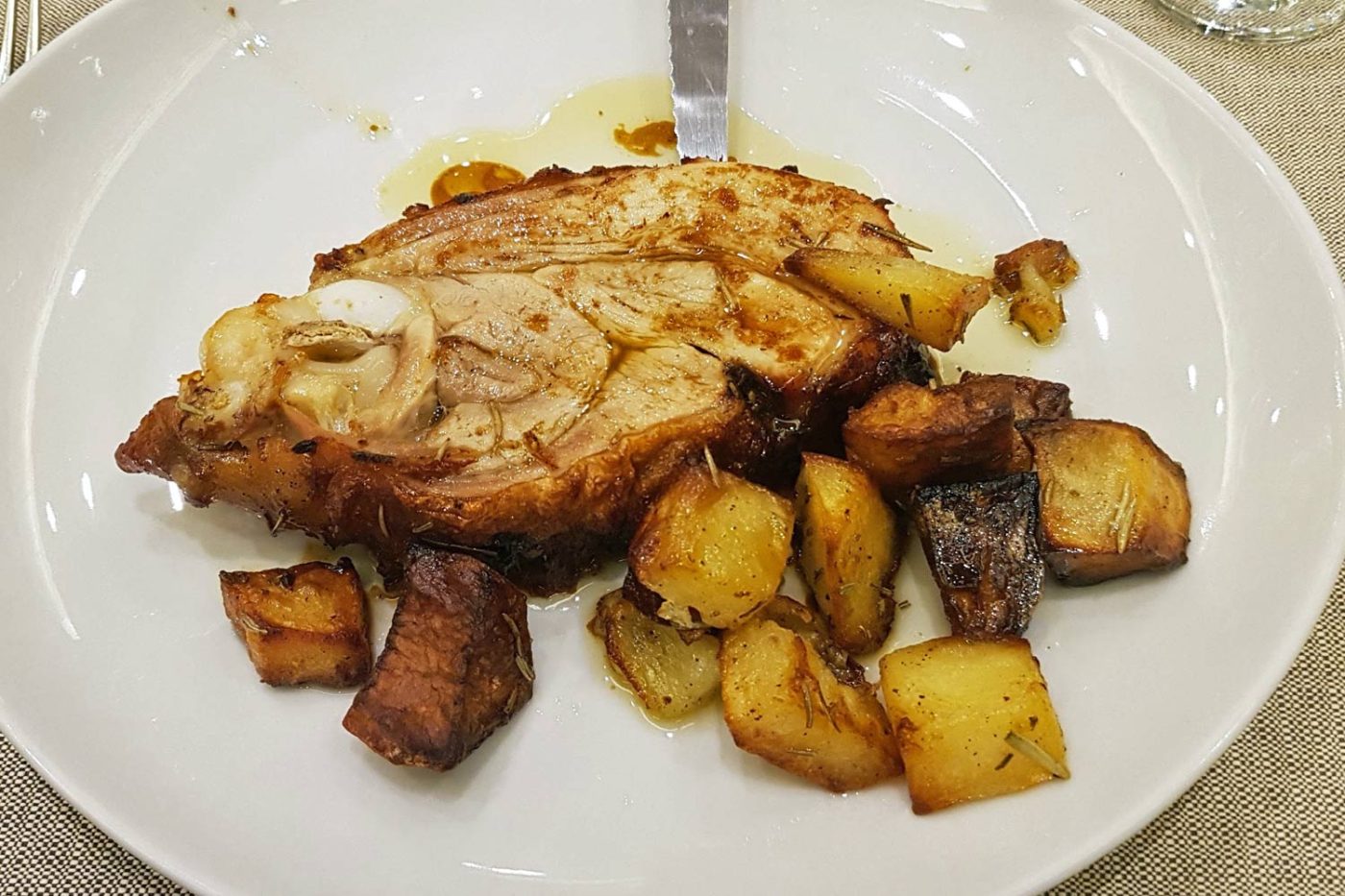 Roast Suckling Pig in Rome