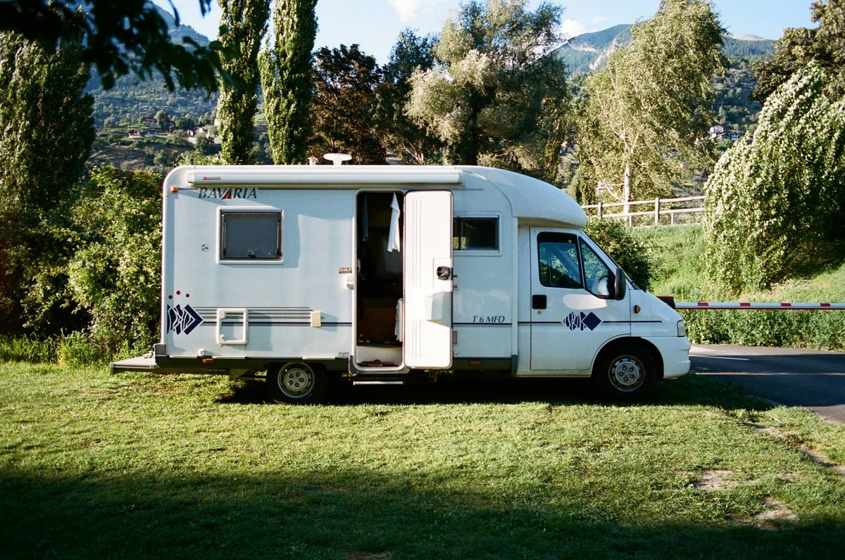 How to Rent a Campervan for the First Time: A Beginner's Guide 2 Campervan with its door open